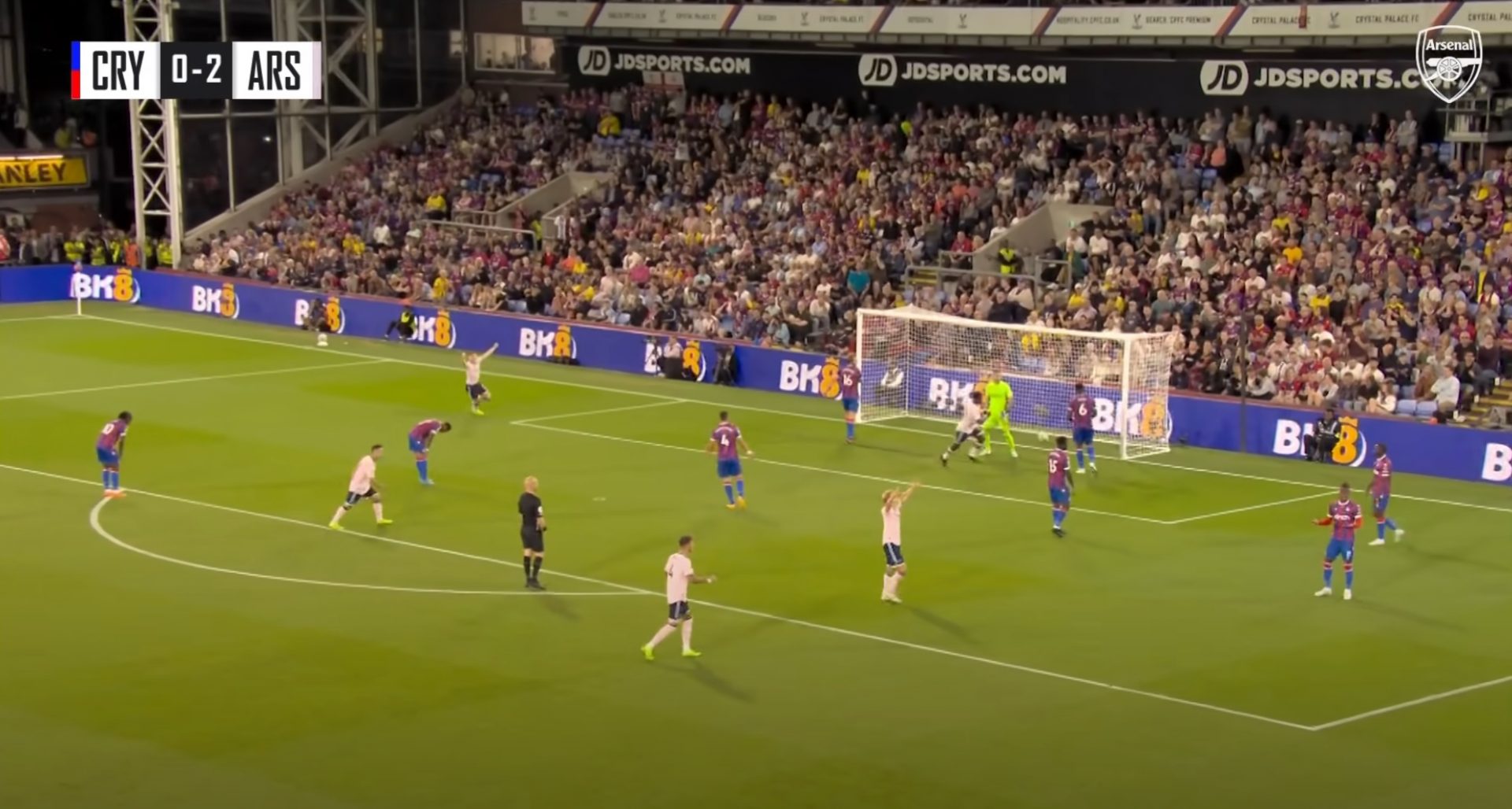 bk8 palace - arsenal