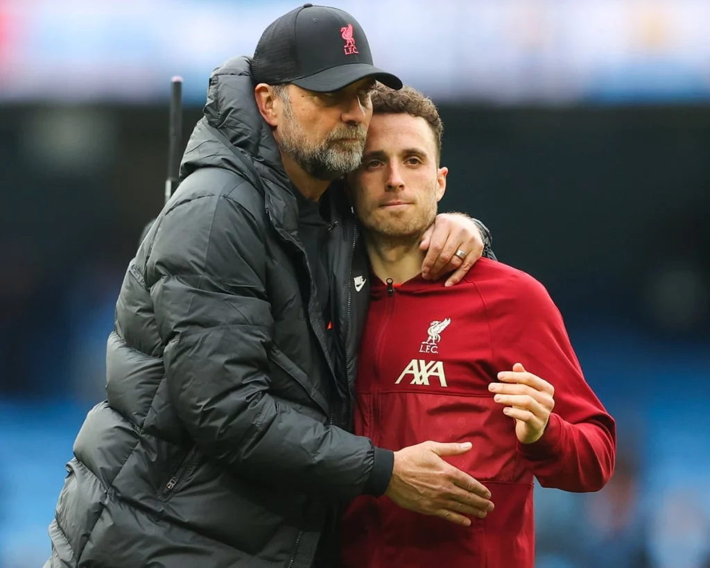 เยอร์เกน คล็อปป์ และ ดิโอโก โชตา ลิเวอร์พูล