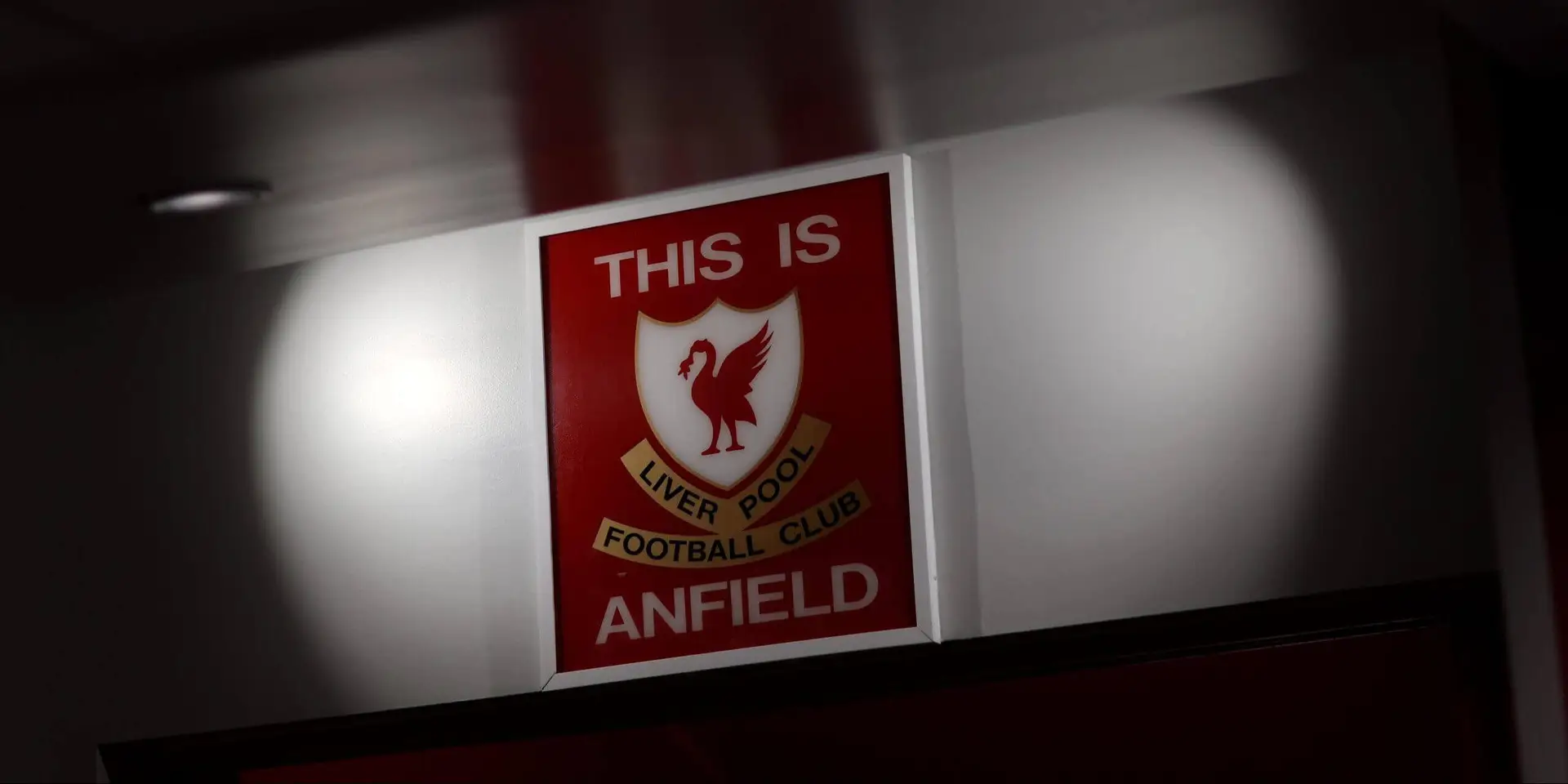 ป้าย This Is Anfield ของลิเวอร์พูล